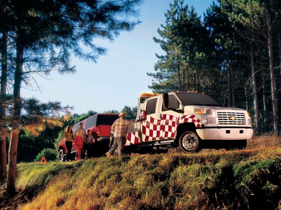  Chevrolet Kodiak C4500 Crew Cab Tow Truck 2004 года  (фото 1 из 1)